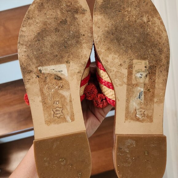 Joie women's raffia sandals in size 40 - Picture 3 of 8